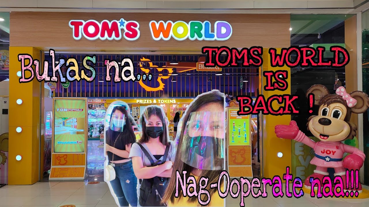 Playing Arcade During Pandemic Toms World Sm Pampanga Bukas Na Youtube