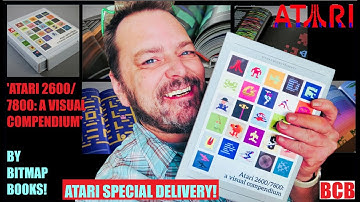 [AN-382] ATARI Special Delivery! "Atari 2600/7800: A Visual Compendium" by Bitmap Books! (Unboxing!)