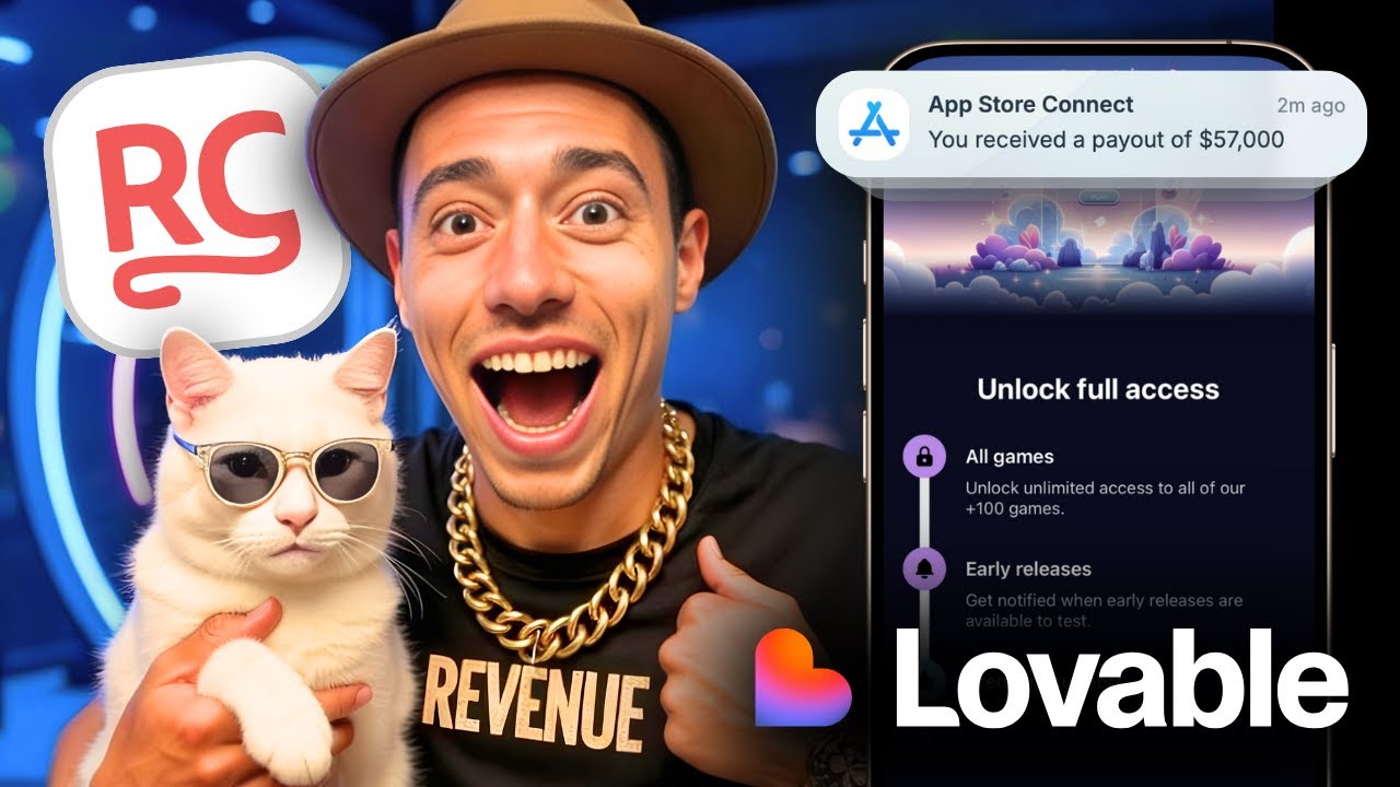 Mobile App Paywalls in 10 Minutes (Lovable + RevenueCat Tutorial) - YouTube
