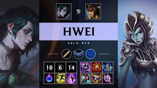 Hwei Mid vs Cassiopeia - EUW Diamond Patch 25.21