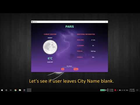 JavaFX & Maven - Material Design Weather App