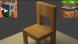 Cara membuat kursi di craftsman dan minecraft !!