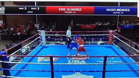Hugo Mendez vs Eric Alvarez National Junior Olympi...