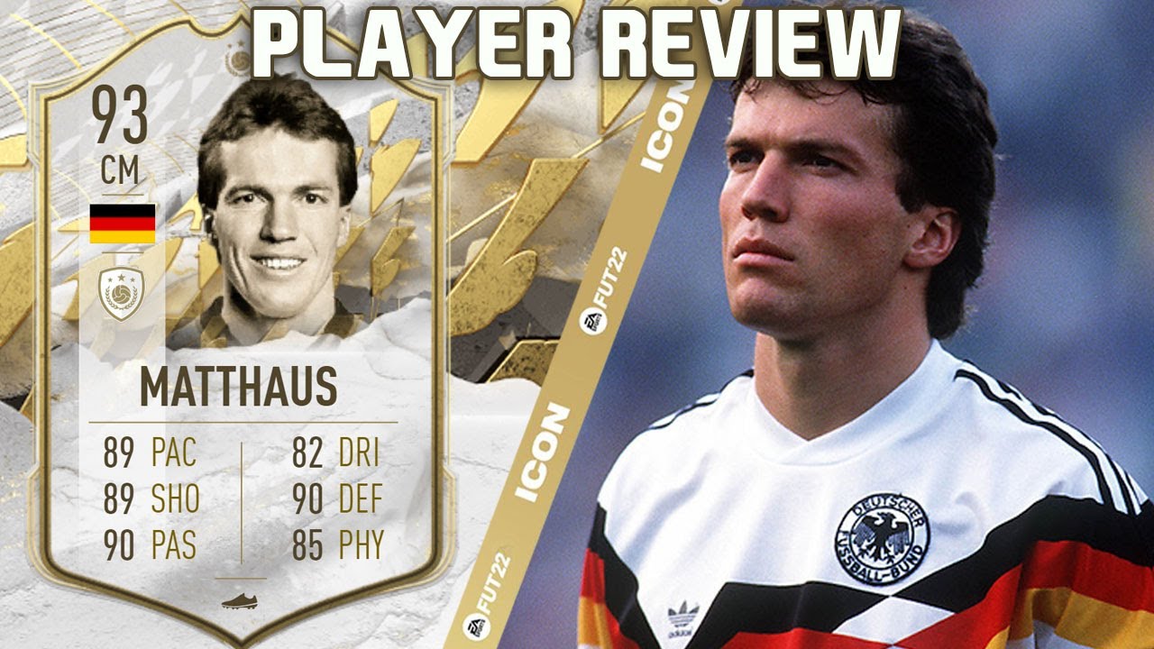 GERMAN MACHINE! ???????? 93 PRIME ICON MATTHAUS PLAYER REVIEW! FIFA 22 ULTIMATE TEAM