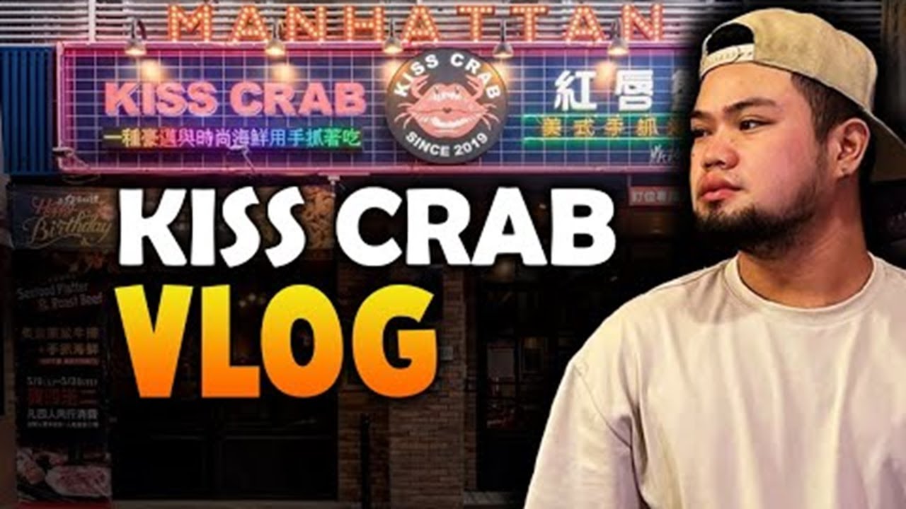 KISS CRAB in Zhongli Taiwan Vlog Aron Sedanto YouTube