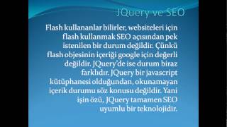 JQUERY Nedir
