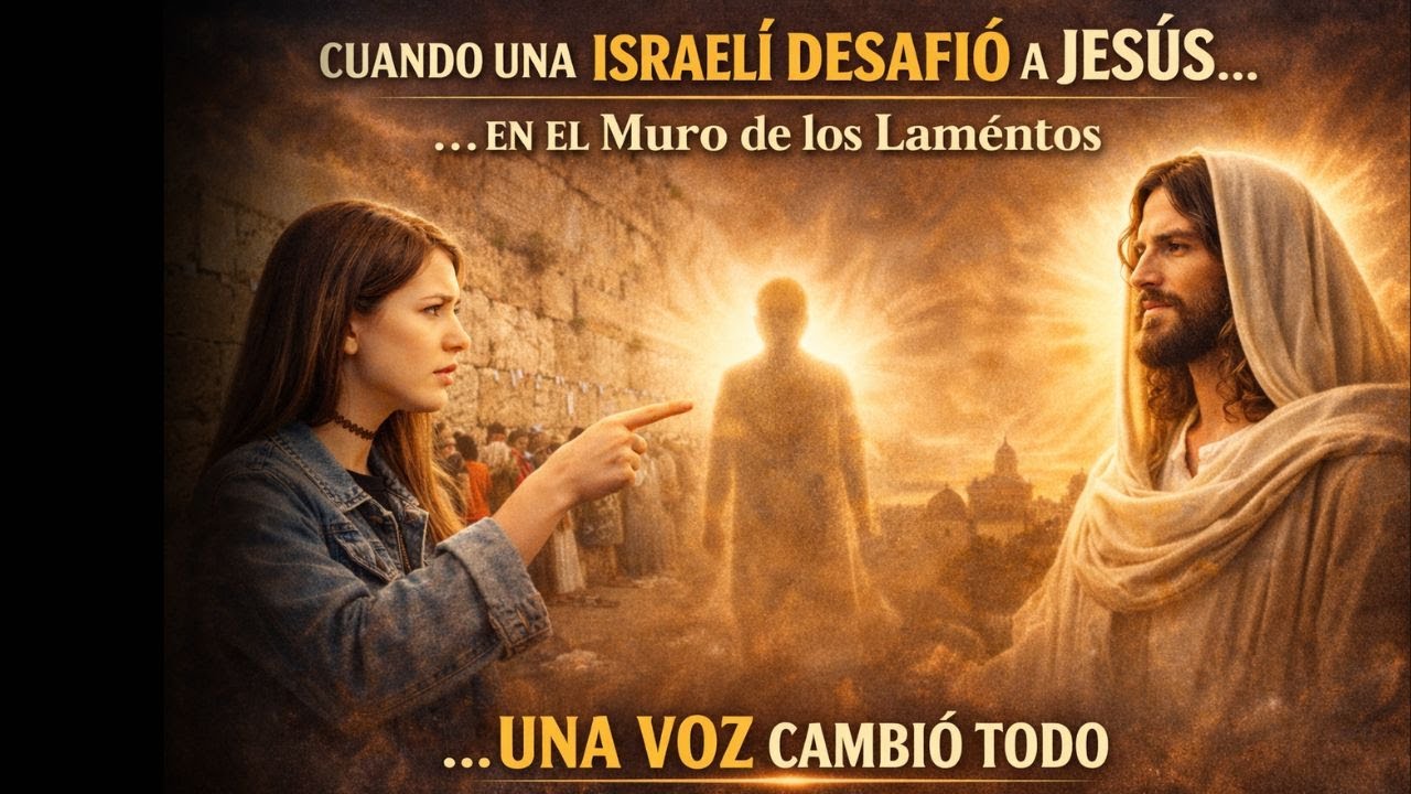 Una joven israelí desafía a Jesús en el Muro de los Lamentos… pero una voz la interrumpe