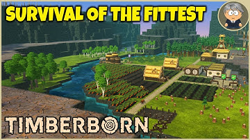 Getting Started in Death Canyon - Timberborn Gameplay (early access) - Part 1