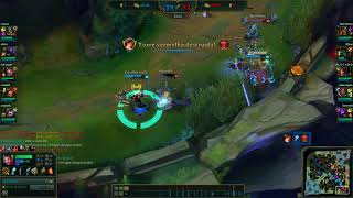 Reviravolta e TRIPLE KILL - Jayce outplay LEAGUE OF LEGENDS