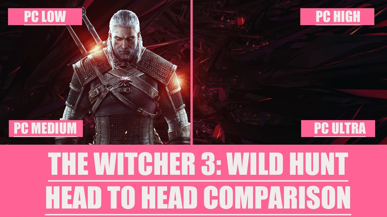 the witcher 3 pc vs ps4