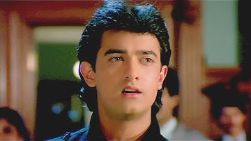 Tu Pyar Hai Kisi Aur Ka 4K Ultra HD Video Song | Dil Hai Ke Manta Nahin |  Amir Khan, Puja Bhatt