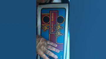 Control panel restored for Mrs pacman