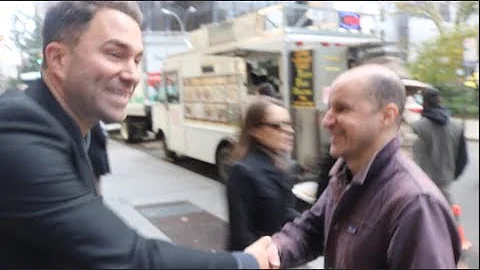 FIRE!!! 'DO YOU KNOW WHO DEONTAY WILDER IS?!' - EDDIE HEARN TAKES TO THE STREETS OF NEW YORK