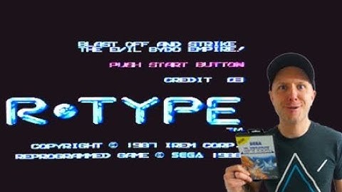 R-Type (Sega master System) - Without dying!