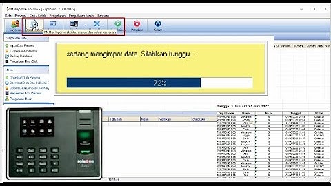 CARA MENGAMBIL DATA FINGERPRINT DENGAN FLASHDISK DAN DIPINDAHKAN KE KOMPUTER || SOLUTION P207
