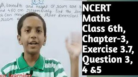 NCERT Maths Class 6th, Chapter-3, Playing with numbers, Exercise-3.7, Question-3, 4 & 5