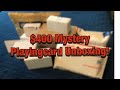 $400 Mystery Playing Card Unboxing!