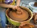 First day of class Pottery Wheel throwing