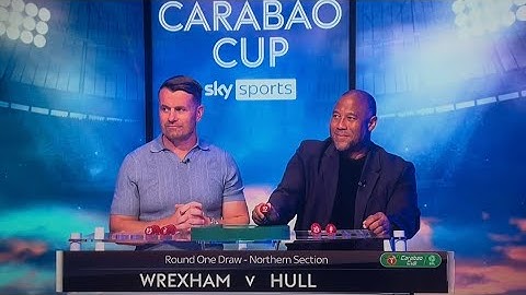 WATCH THE MAKING OF 2025/26 CARABAO CUP FIRST ROUND DRAW