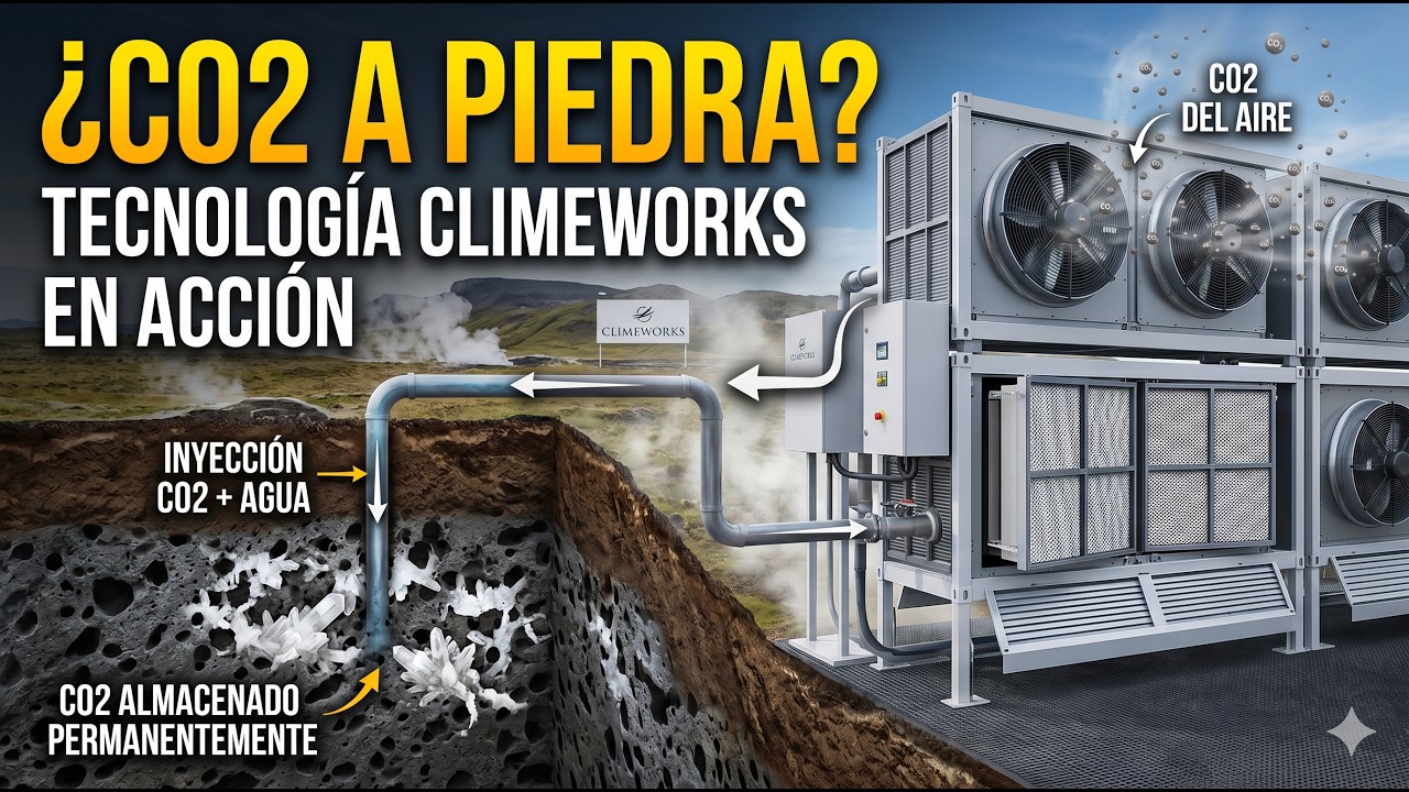 CASO CLIMEWORKS: Capturar el CO2 del AIRE - YouTube
