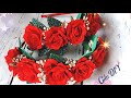 DIY HeadBand.Ободок с цветами.Tiara.Saç aksesuarı -Gila DIY