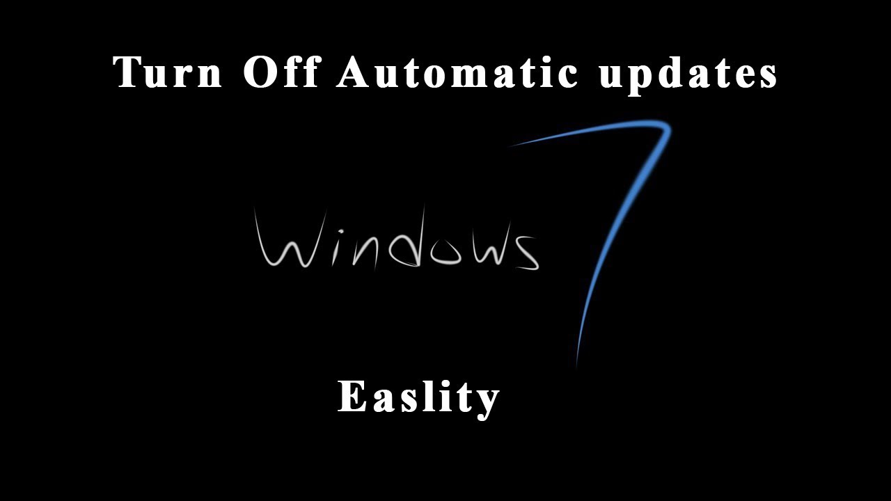 How To Disable windows 7 updates - YouTube