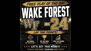 Free play : Wake Forest -24 l College Football season Guide