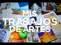 MIS TRABAJOS DE BACHILLERATO ARTÍSTICO