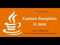 Les exception en java