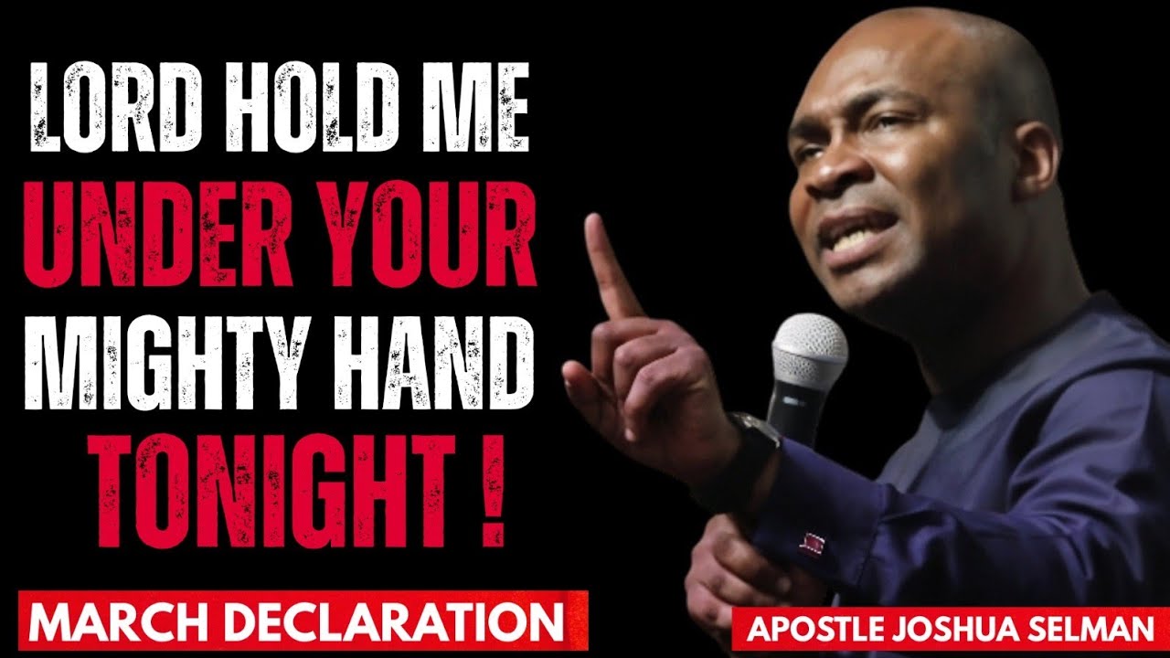 LORD, HOLD ME UNDER YOUR MIGHTY HAND TONIGHT – A Powerful Night Prayer for Protection & Peace