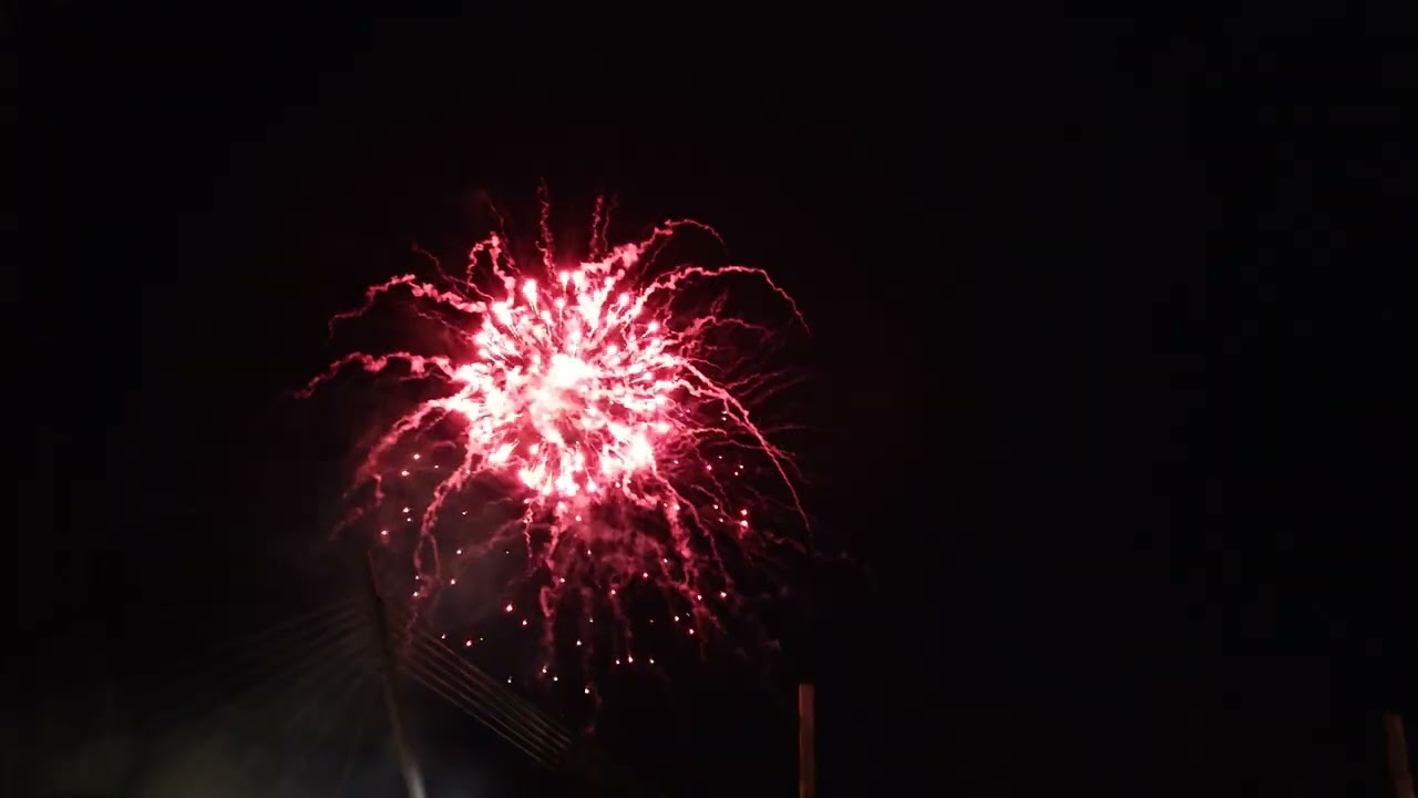 Tampereen uudenvuoden ilotulitus 2024