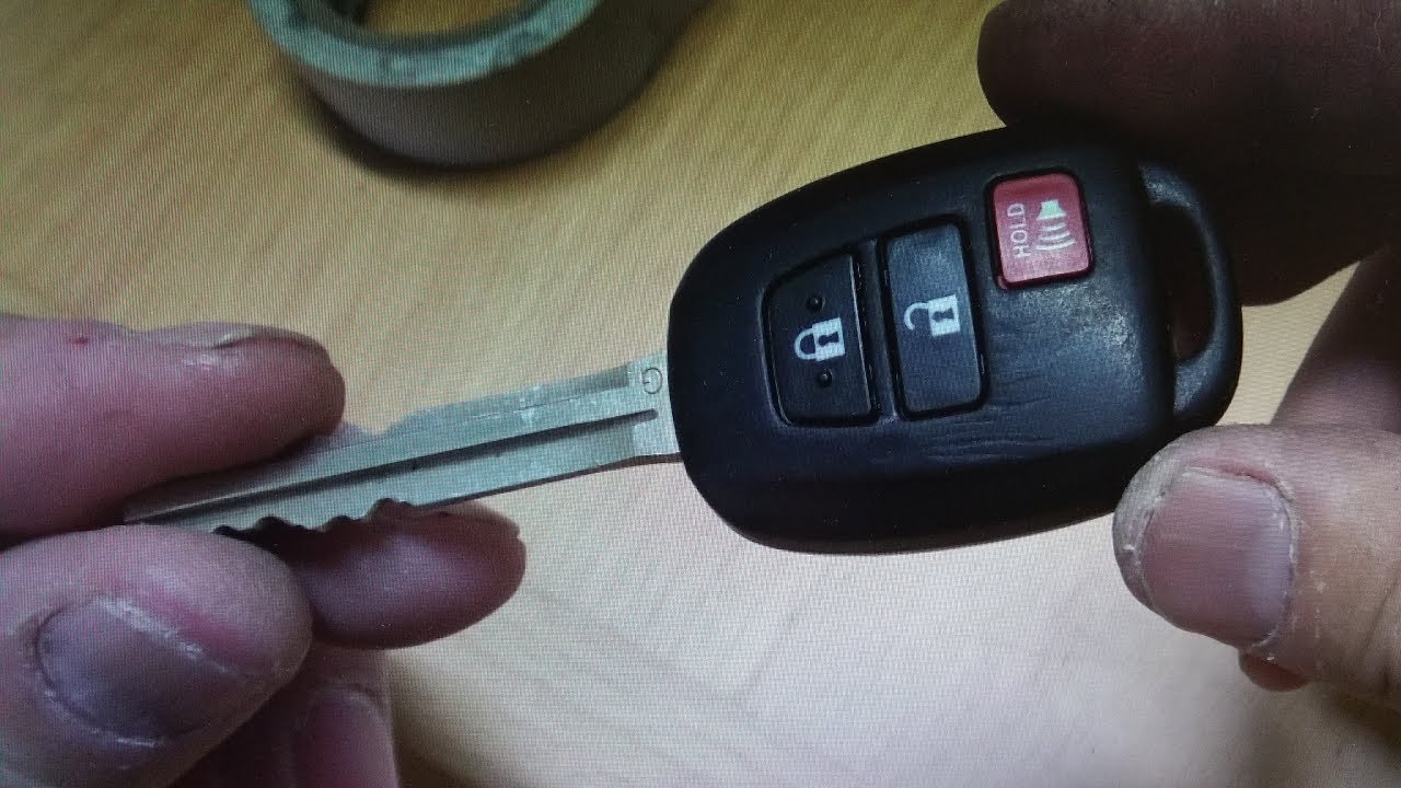 Toyota Scion Key Fob Battery Replacement Youtube
