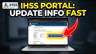 How to Update Contact Information in the IHSS Portal – Step by Step