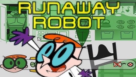 Dexter Laboratory Runaway- Rare Robot Hiding Spot