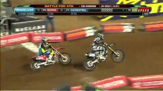 2012 AMA supercross Phenoix Az. Main Events (2 of 3)