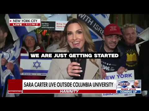 Christians and Jews march for Israel at Columbia University