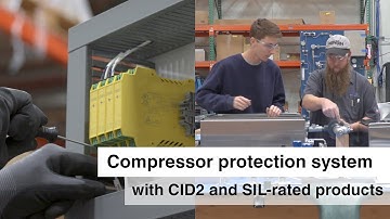 Compressor protection system upgraded with state-of-the-art CID2 and SIL-rated products