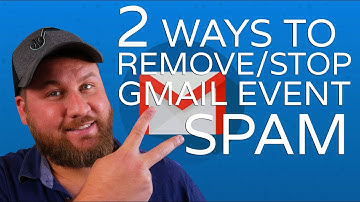 2 Tips to Stop Gmail (Google) Calendar Event Spam