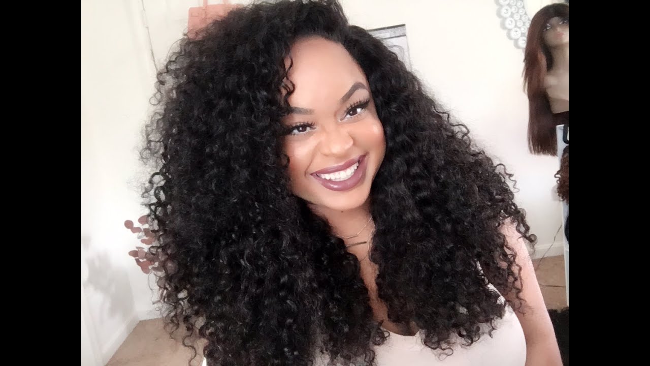 MS HERE HAIR INDIAN CURLY FIRST LOOK/UPDATE - YouTube