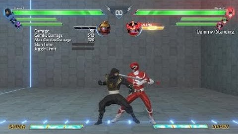 Adam Park 1st Combo || Power Rangers - Battle for The Grid