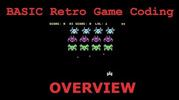 BASIC Retro Games Coding - C64 - Overview