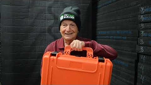 My kids shot a Spy video in the MyCaseBuilder Foam Factory.