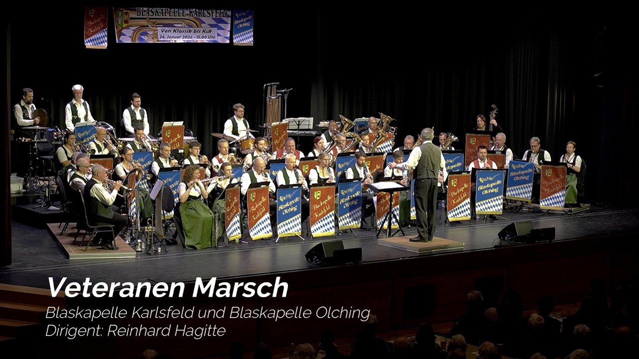 Veteranen Marsch - Blaskapelle Karlsfeld und Blaskapelle Olching