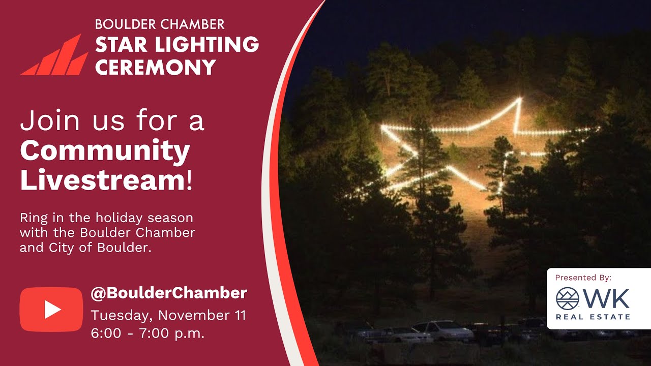 2025 Boulder Star Lighting Ceremony