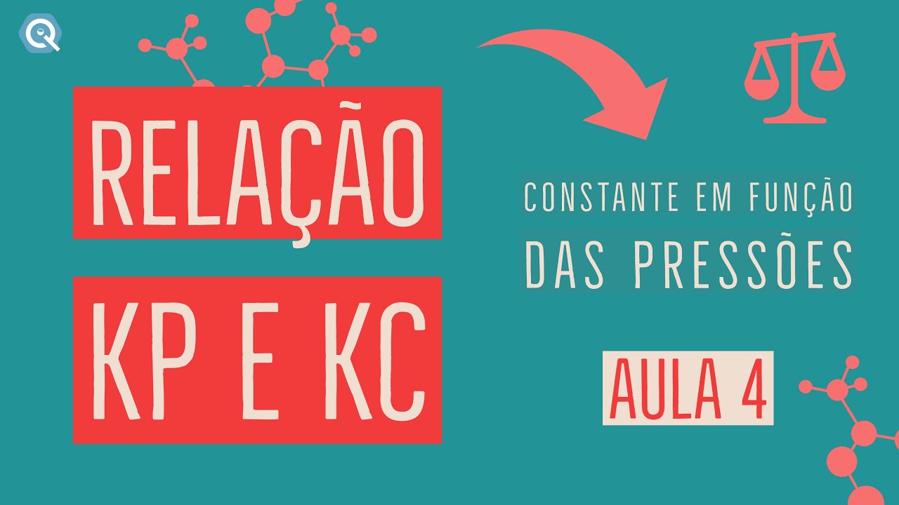 Relação entre Kc e Kp | Constante de Equilíbrio | Equilíbrio Químico ...
