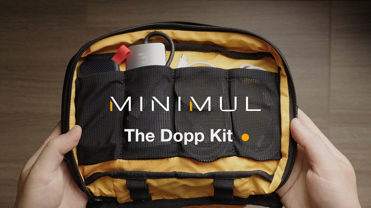 Minimul Dopp Kit x Tech Organizer Walkthrough
