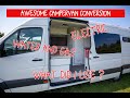 VW Crafter DIY Camper Van Conversion - Electrics - Water - Gas  - Video 20