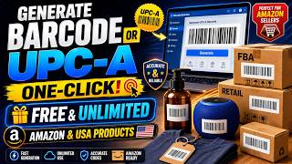 How to Create UPC-A Barcode for Amazon & USA Products (Free)