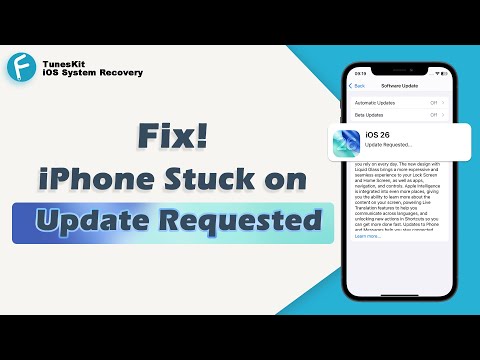 How to Fix iPhone Stuck on Update Requested [iOS 26]