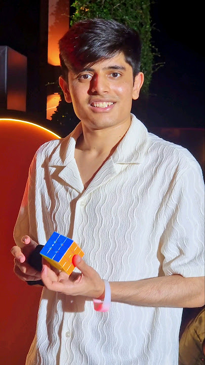 Ajju Bhai Face Reveal With Cube @TotalGaming093 #rubikscube #kingofcubers #totalgaming